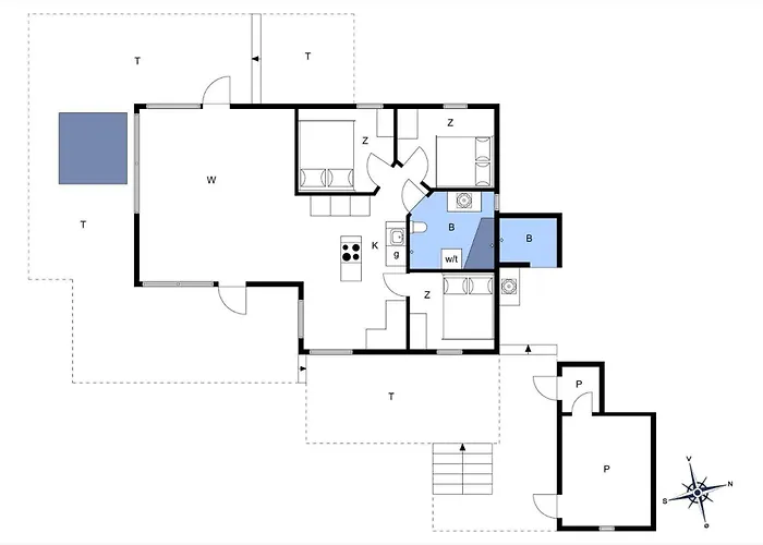 Bl1637-blokhus-norresundbyvej-2 Ferienhaus *